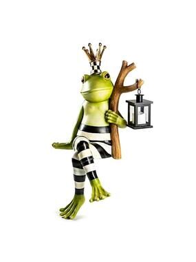 NEW Mackenzie-Childs Fergal the Frog with Lantern Figurine Indoor/Outdoor 29" H